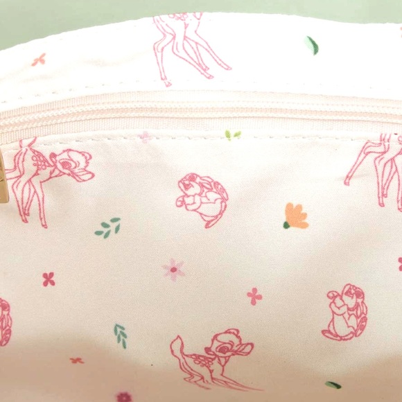 Loungefly Disney Bambi Springtime Gingham Crossbody Bag Wallet Set - Picture 5 of 8